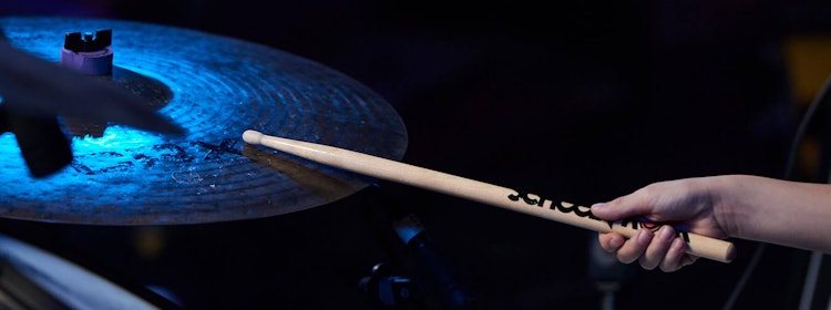 Kids learn to drum at School of Rock 