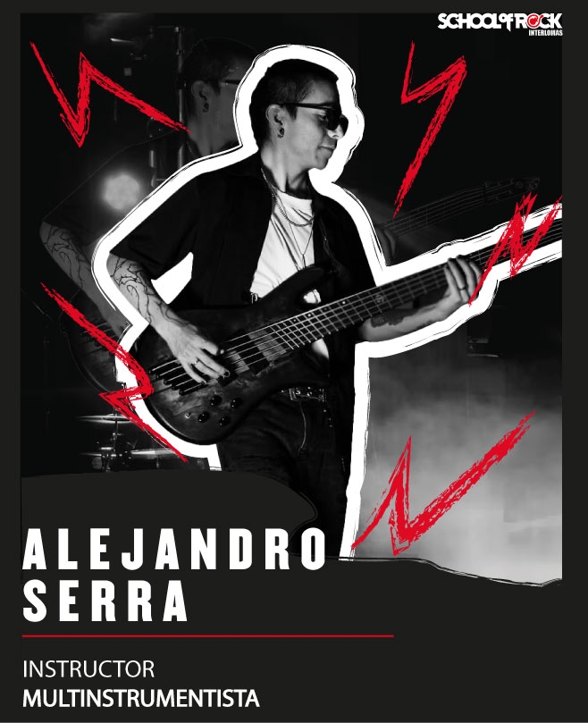 Instructor de Bajo Alejandro Carrillo