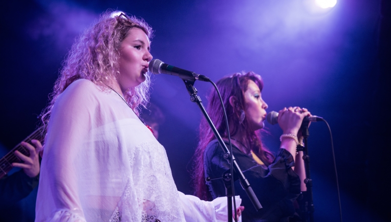 School of Rock Students Performing on Stage