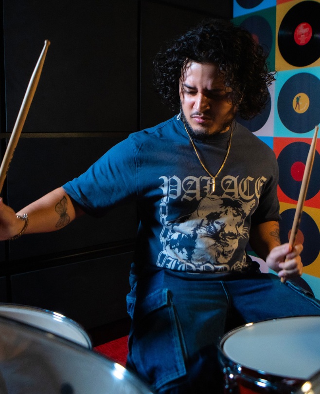 Bass Guitar Teacher, Drum Teacher, Keyboard + Piano Teacher Jacques Rebello